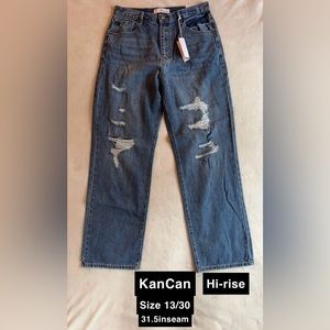 KanCan wide leg jeans